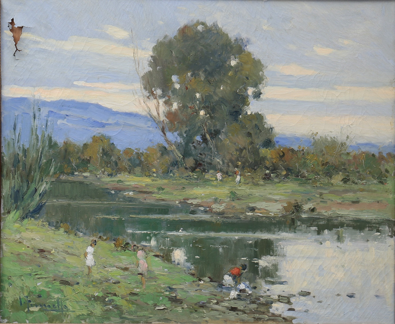 JOAQUIM TERRUELLA. River view.