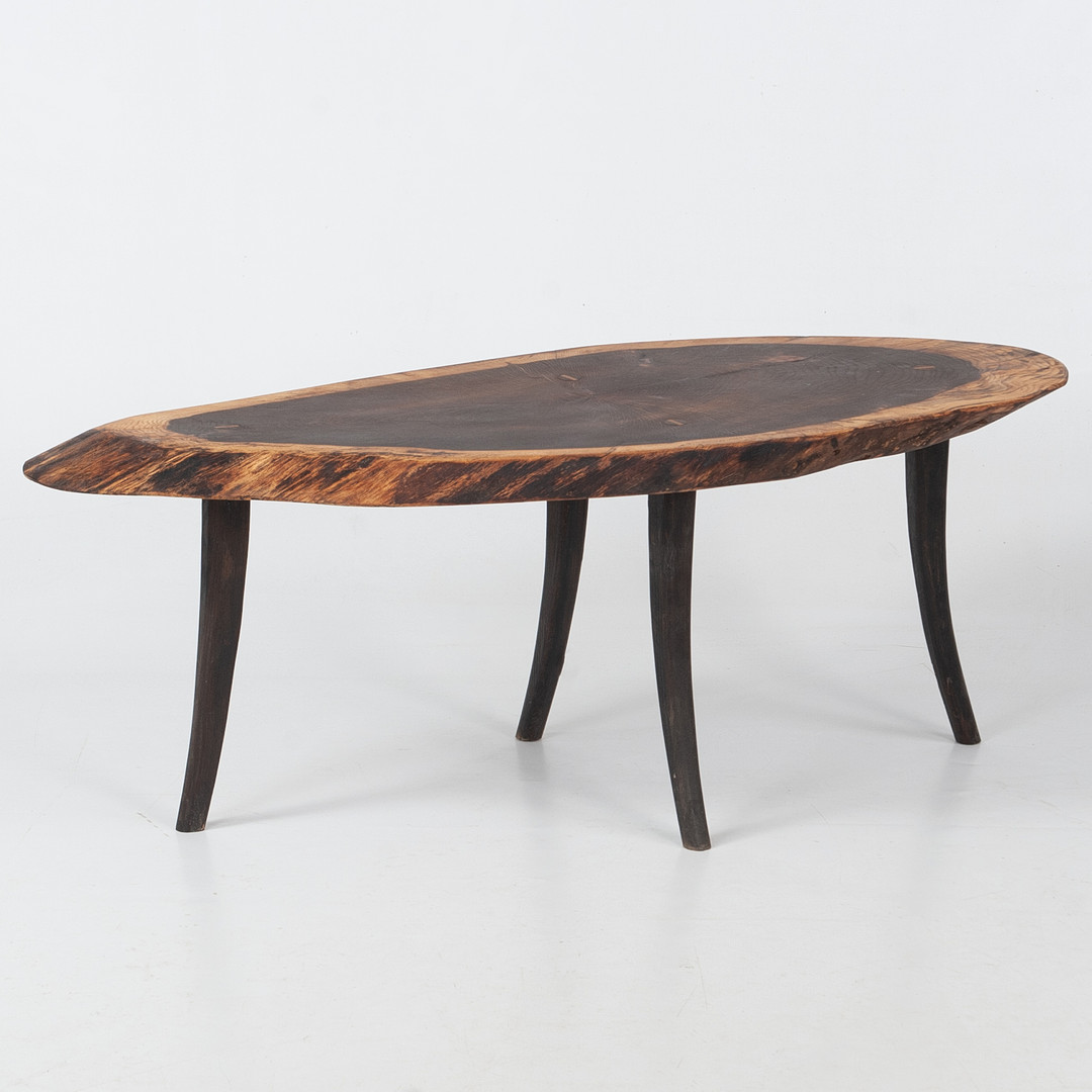 ANDERS ÖLUND. SIDOBORD/PALL. Rökt ek.