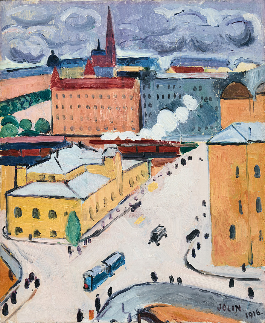 View of Kungsbroplan.
