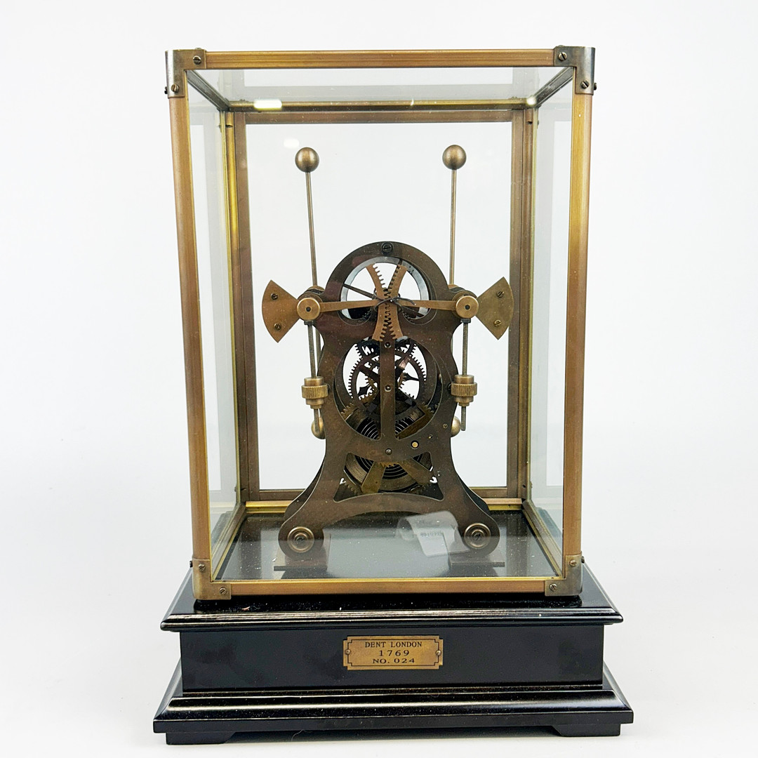 Images for 4810332. GRASSHOPPER SKELETON CLOCK. - Auctionet