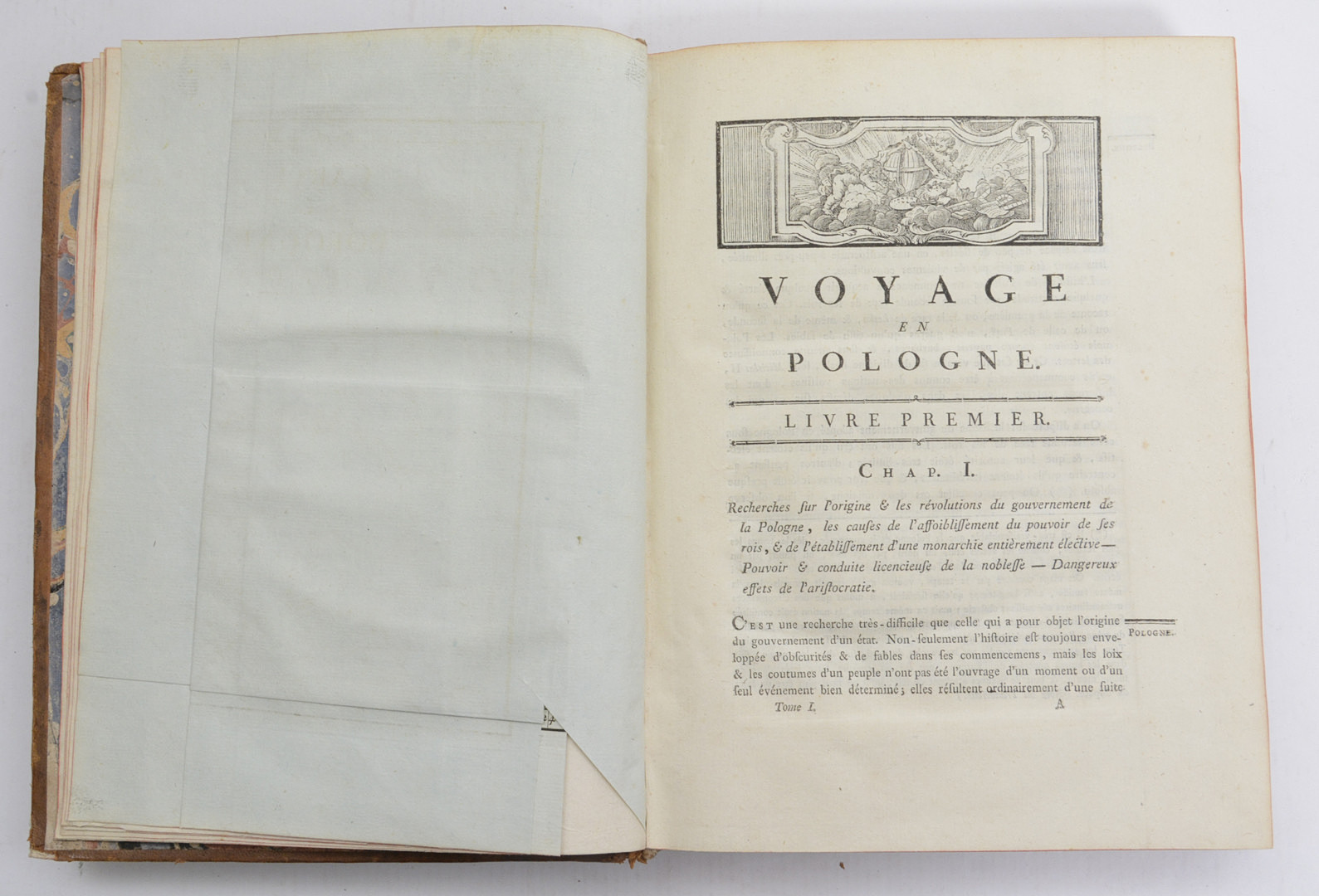COXE, WILLIAM. Voyage en Pologne, Russie, Suède, Dannemarck, &c, par Mr. Will. Coxe. Traduit de l’anglais, enrichi de notes & des éclairicissémens nécessaires, & augmenté d’un Voyage en Norvège. Par Mr. P. H. Mallet.