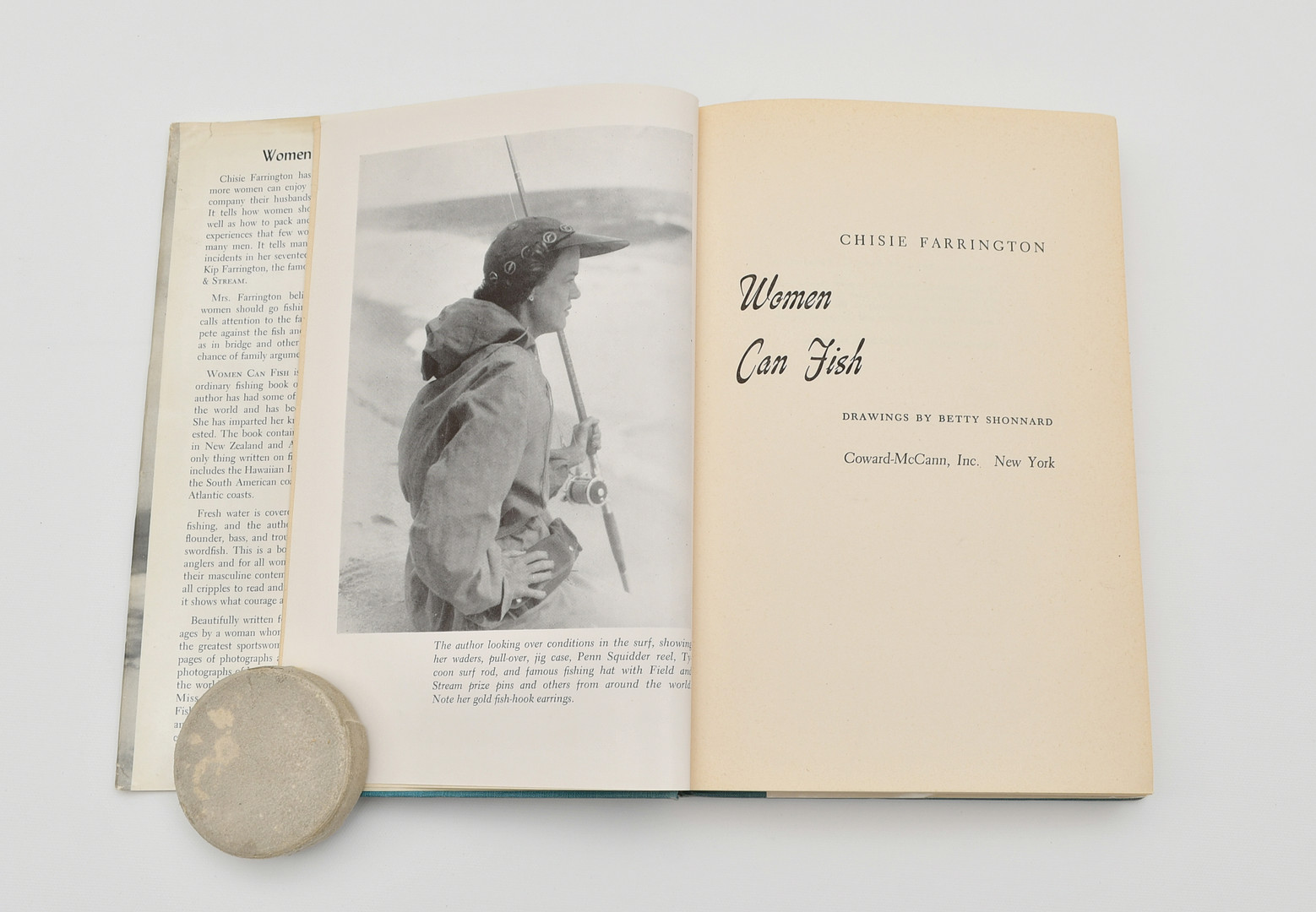Fishing the Atlantic. Women can fish. S. Kip Farrington Jr och Chisie Farrington.