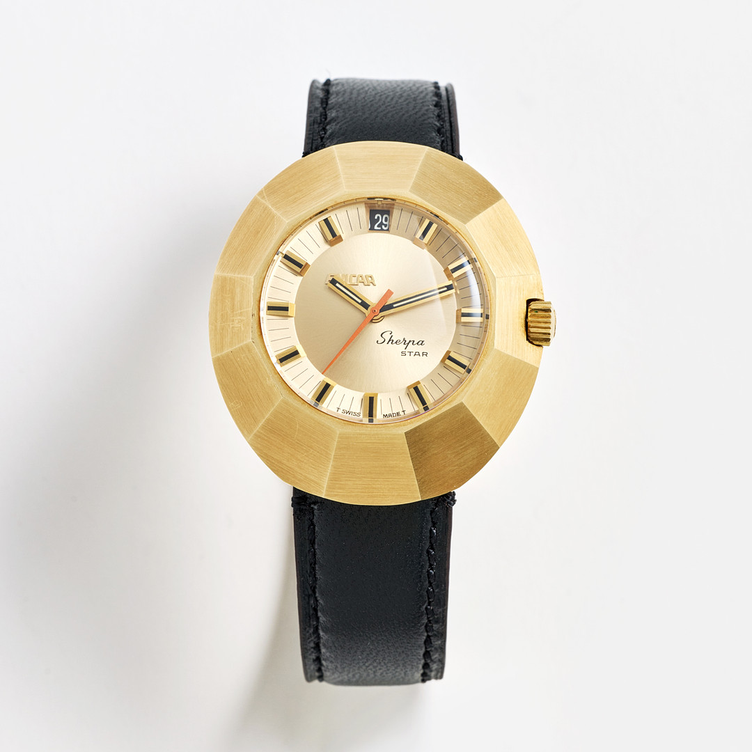 ENICAR, Sherpa Star (T Swiss Made T), wristwatch, 37.5 x 42 mm