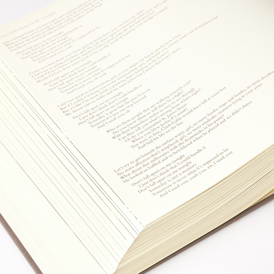 BOK, The Lyrics: 1961-2012, by Bob Dylan, Simon & Schuster 2014