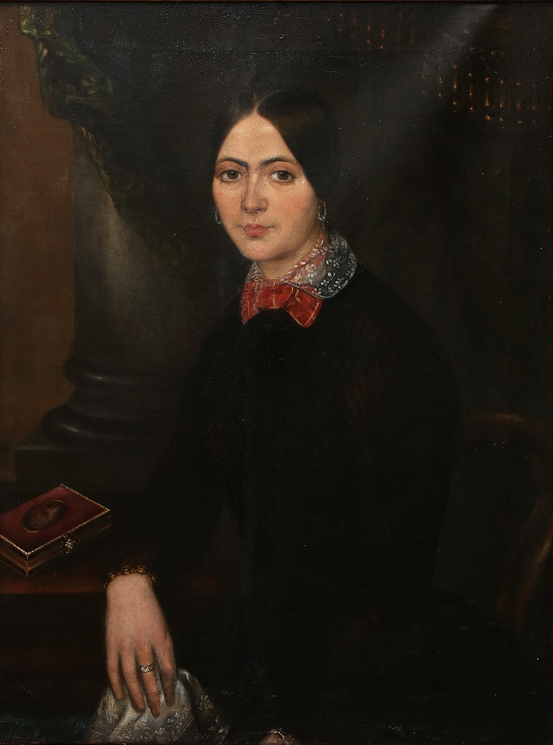 SPANISH SCHOOL, MID 19TH CENTURY. A lady.