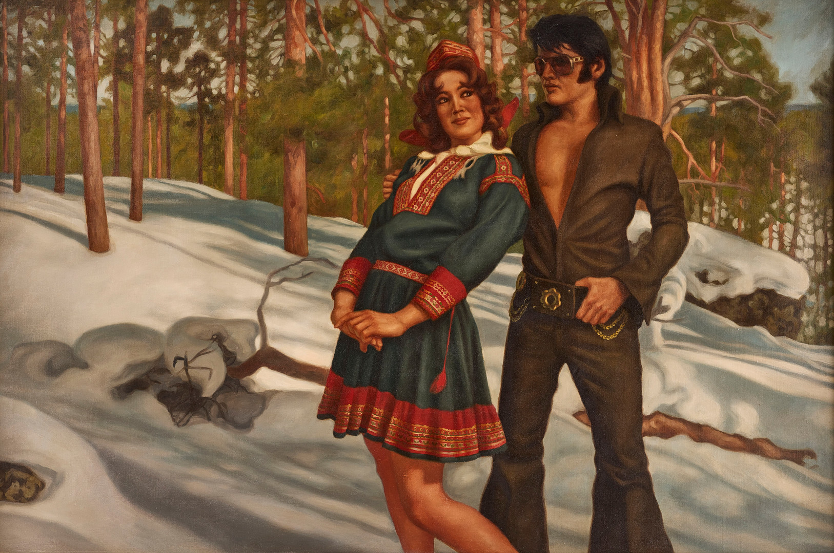 "Samisk flicka och Elvis / Lapintyttö ja Elvis".