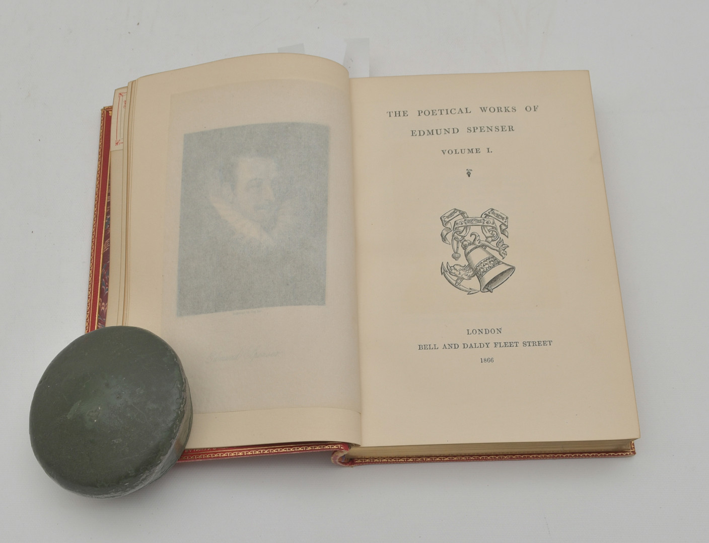 the poetical works of Edmund Spenser. vol 1-5. 1866.