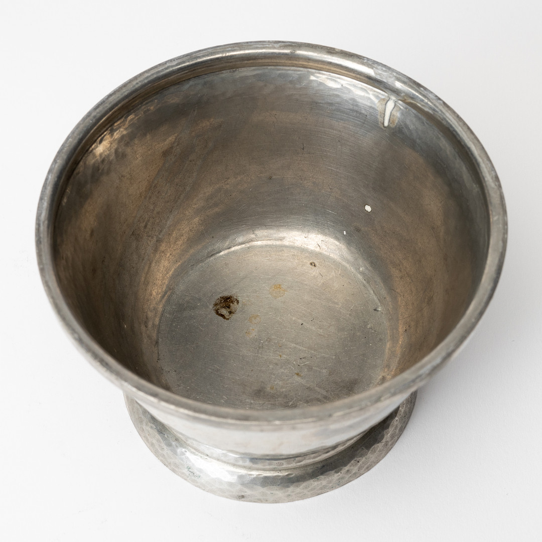 Images for 4886997. A tin bowl with lid, probably Denmark 1920/30's ...