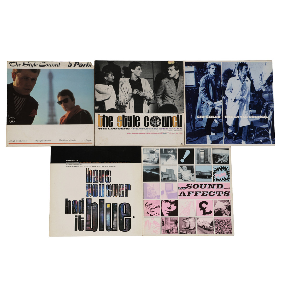 THE JAM & THE STYLE COUNCIL ON VINYL (5).