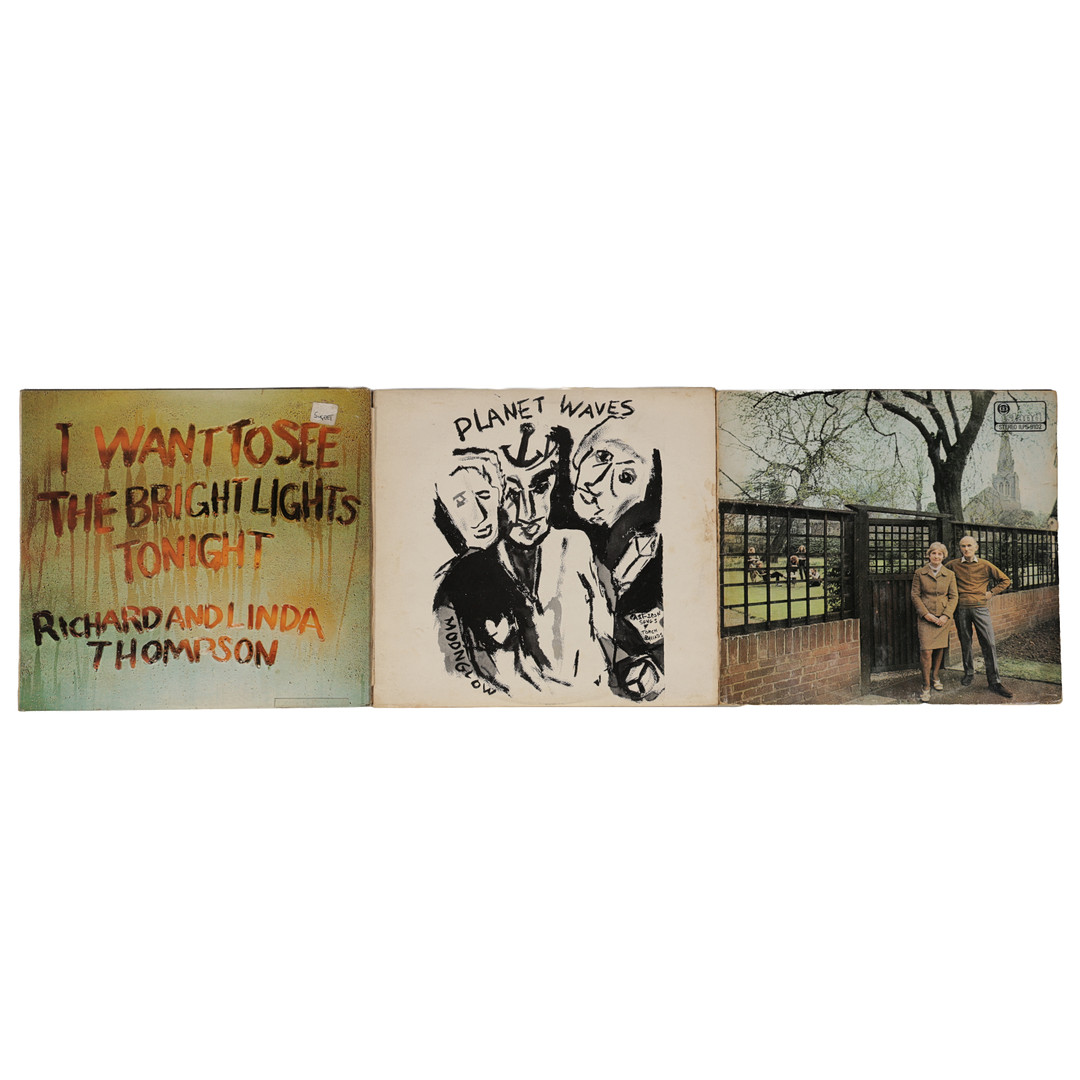 THREE FOLK LP'S (3).