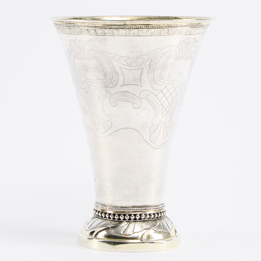 BÄGARE. Silver, Olof H. Bergström, Uppsala 1811.