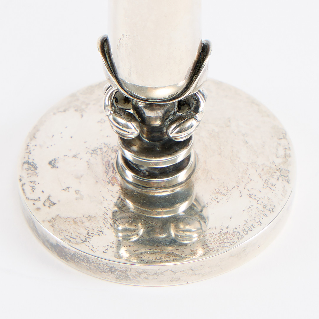 HARALD  NIELSEN. Vas, silver, modell 757, Georg Jensen, Danmark, efter 1945.