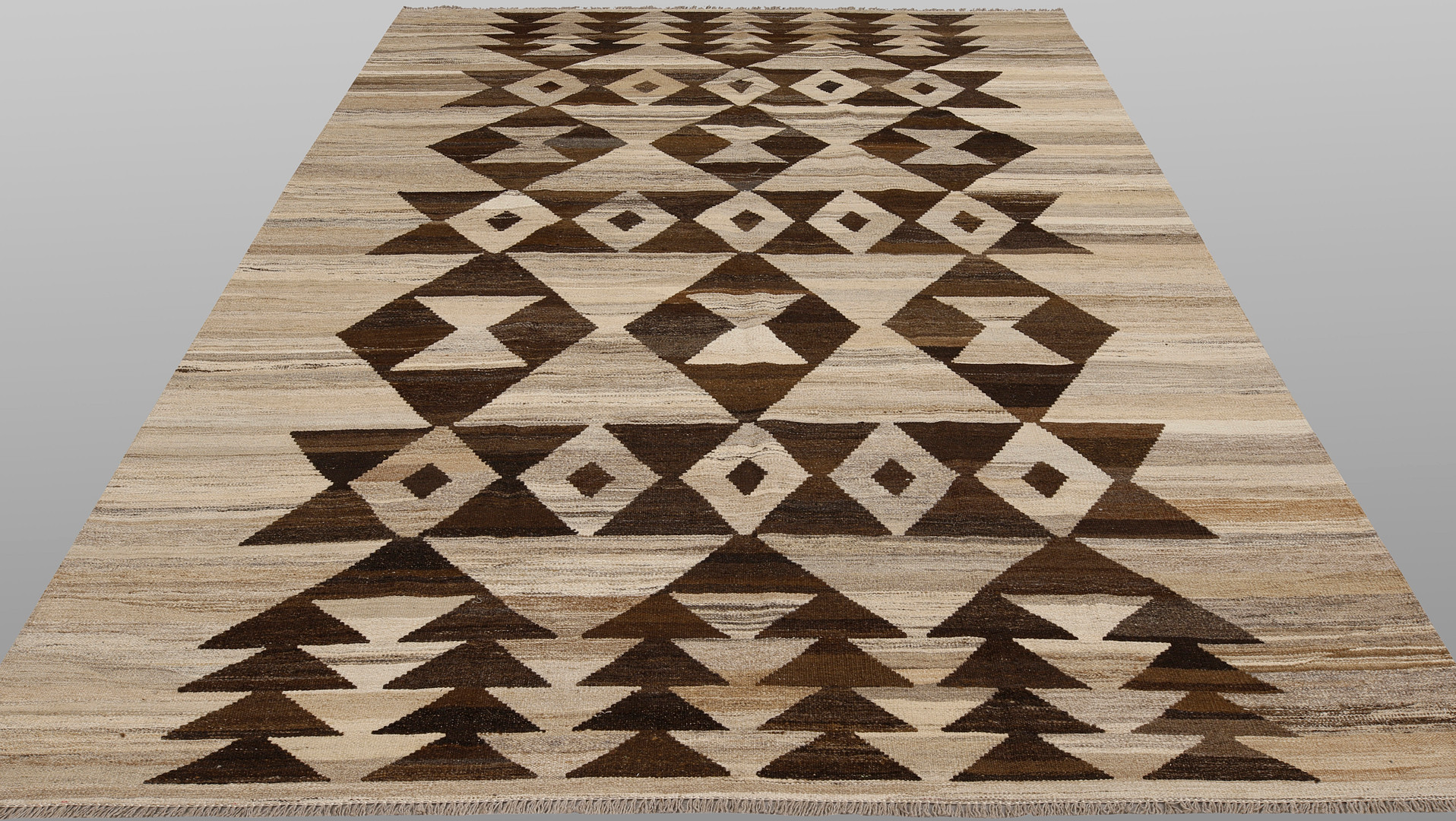 ORIENTMATTA. Kelim Marocko design, 301 x 205 cm.