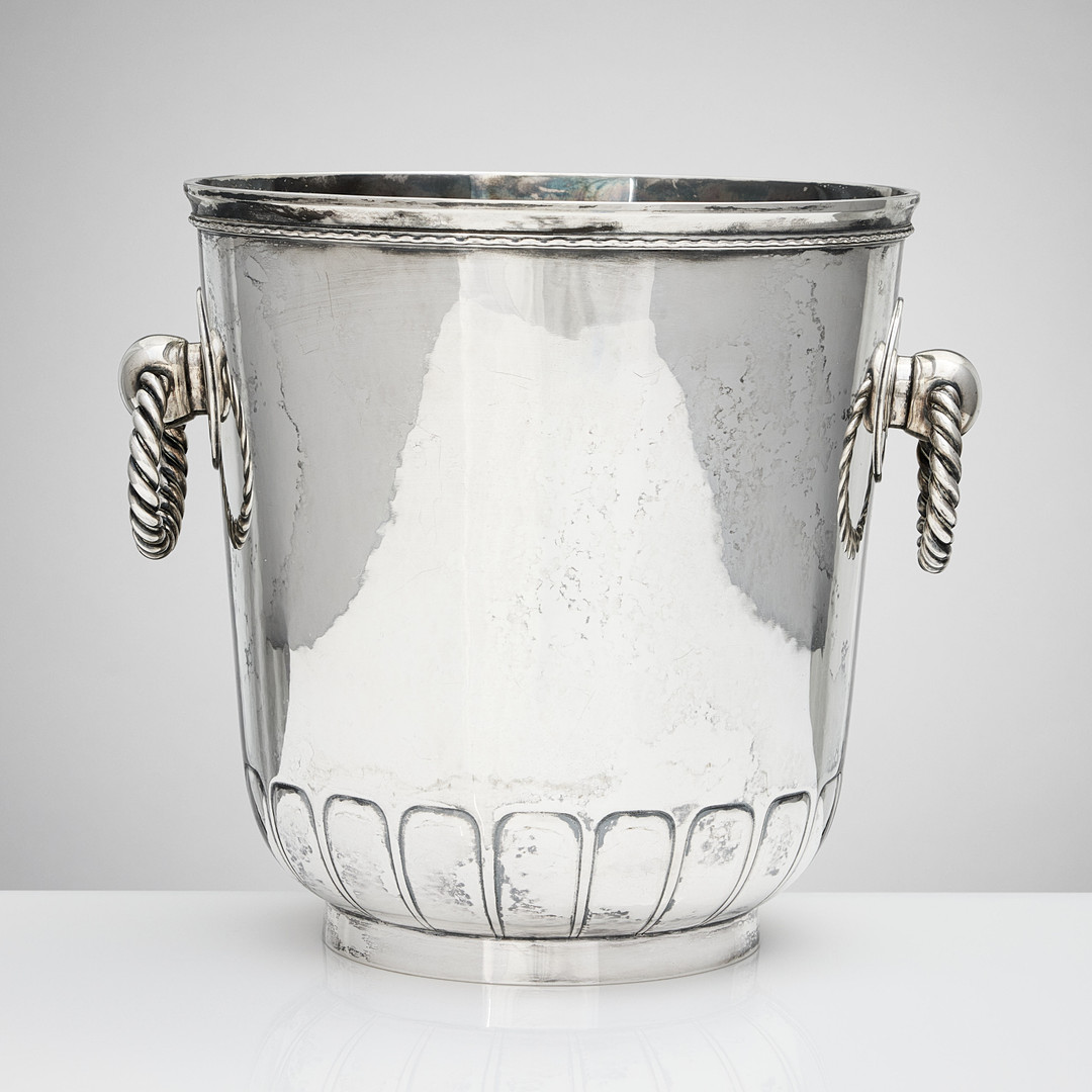 CHAMPAGNEKYLARE, silver, av C. AD AB, Stockholm 1936