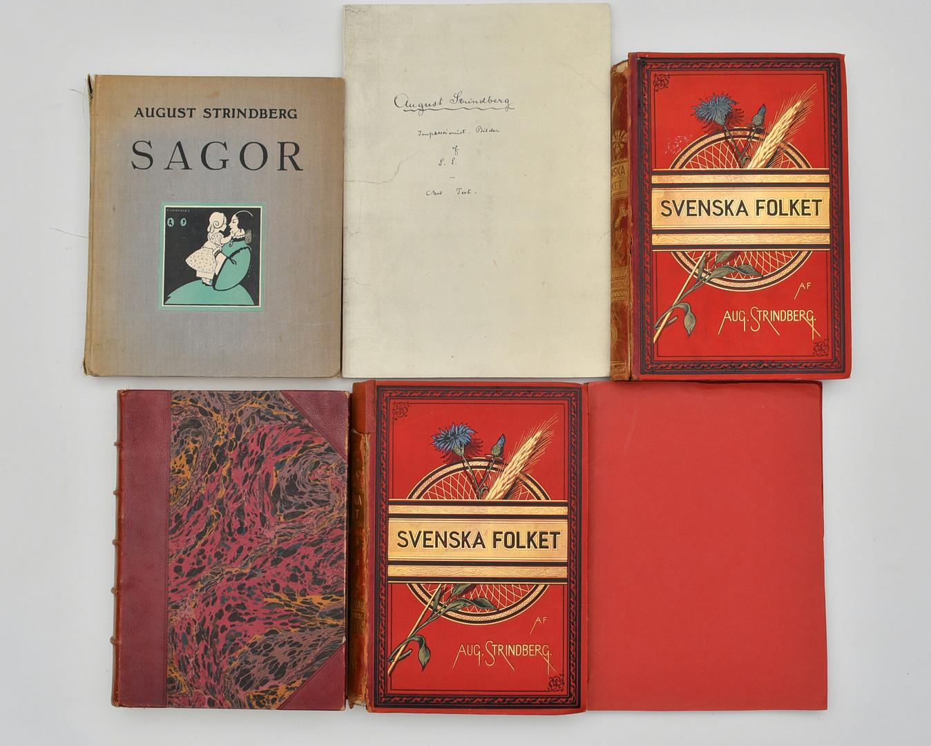 August Strindberg. prosa, sagor, historia mm 16 Volymer.