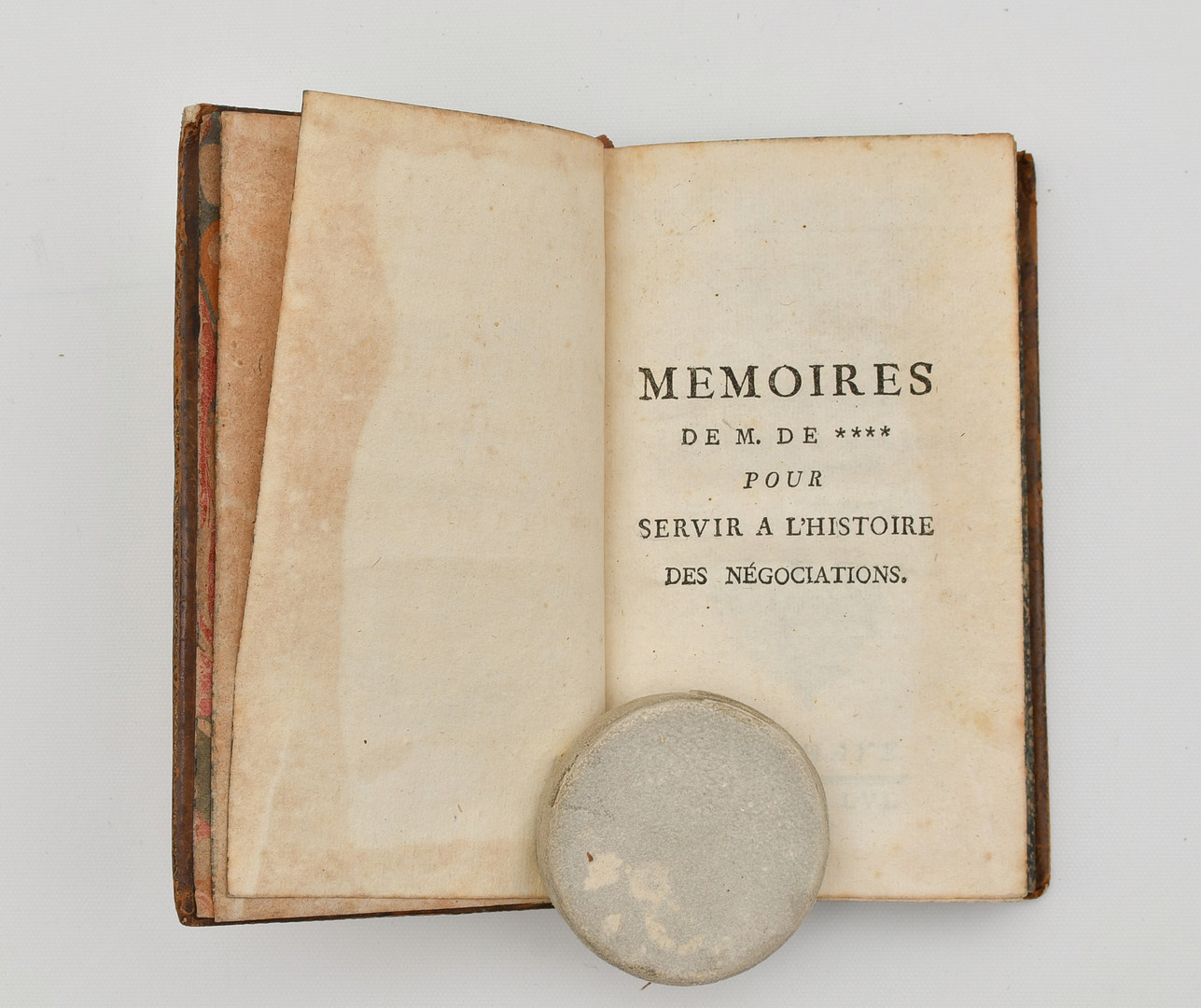 Mémoires de M. de **** pour servir à l'histoire des négociations depuis le Traité de Riswick jusqu'à la Paix d'Utrecht.
