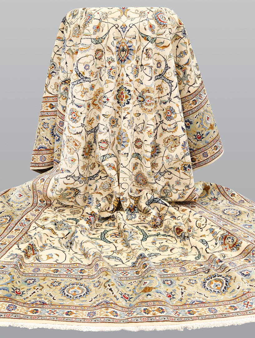ORIENTMATTA. Ljus Keshan fine, 420 x 304 cm.