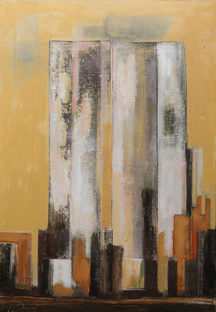Mª ASSUMPCIÓ RAVENTÓS. "Les torres gemelas, avans l'11 de sept.".
