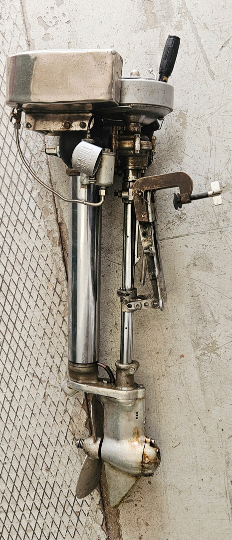 BÅTMOTOR, bensin, British Seagul.