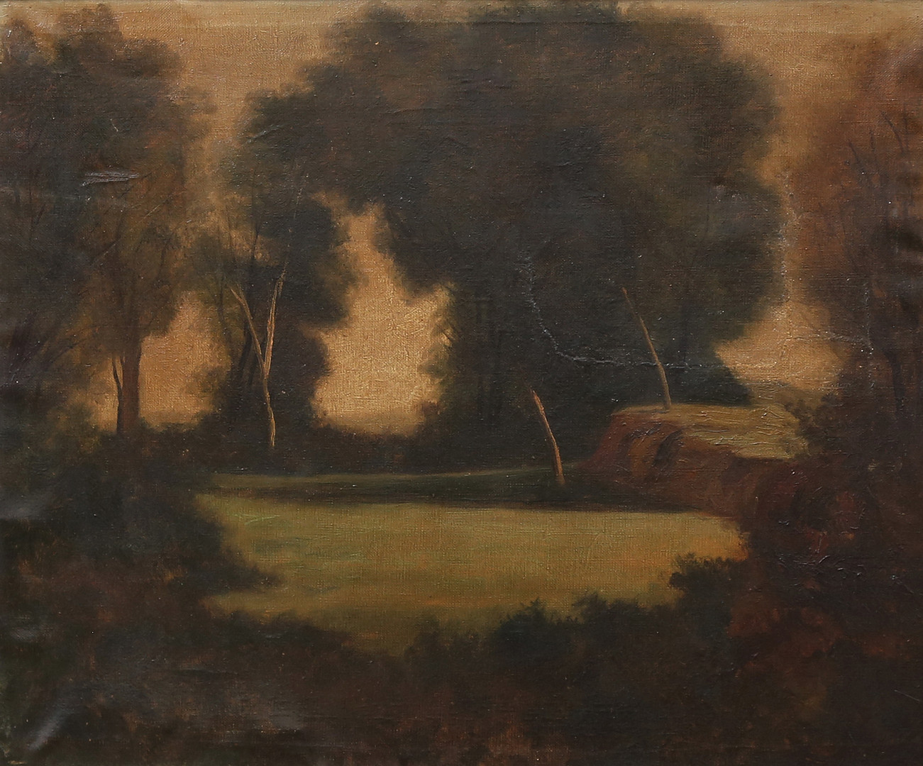 SPANISH SCHOOL, EARLY 20TH CENTURY. Landscape.