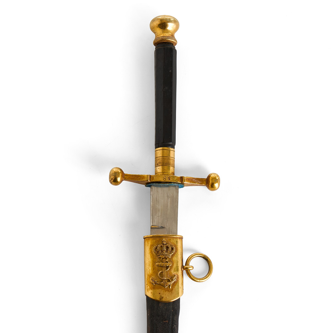 STICKERT, Sverige, för marinen, omkring 1900, med balja.
