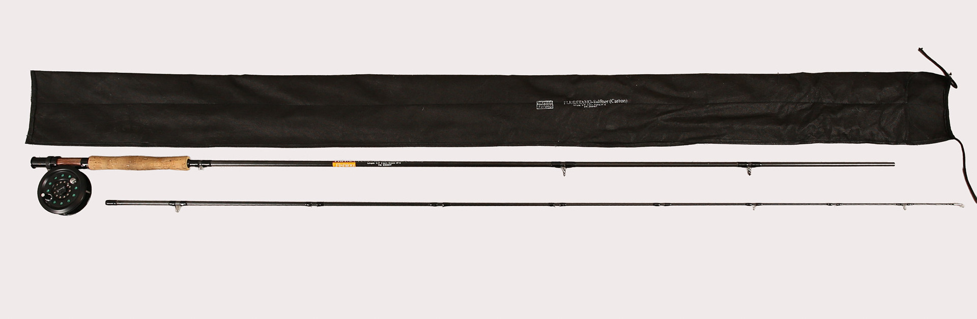 FLUGSPÖ, Carbon Fluestang Trita 295 cm, Rulle Skorpion.