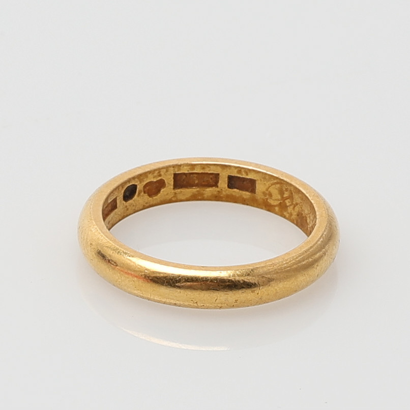 VIGSELRING, guld 18K.