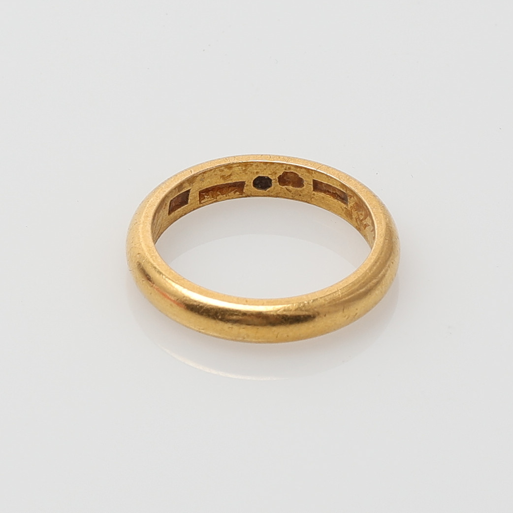 VIGSELRING, guld 18K.