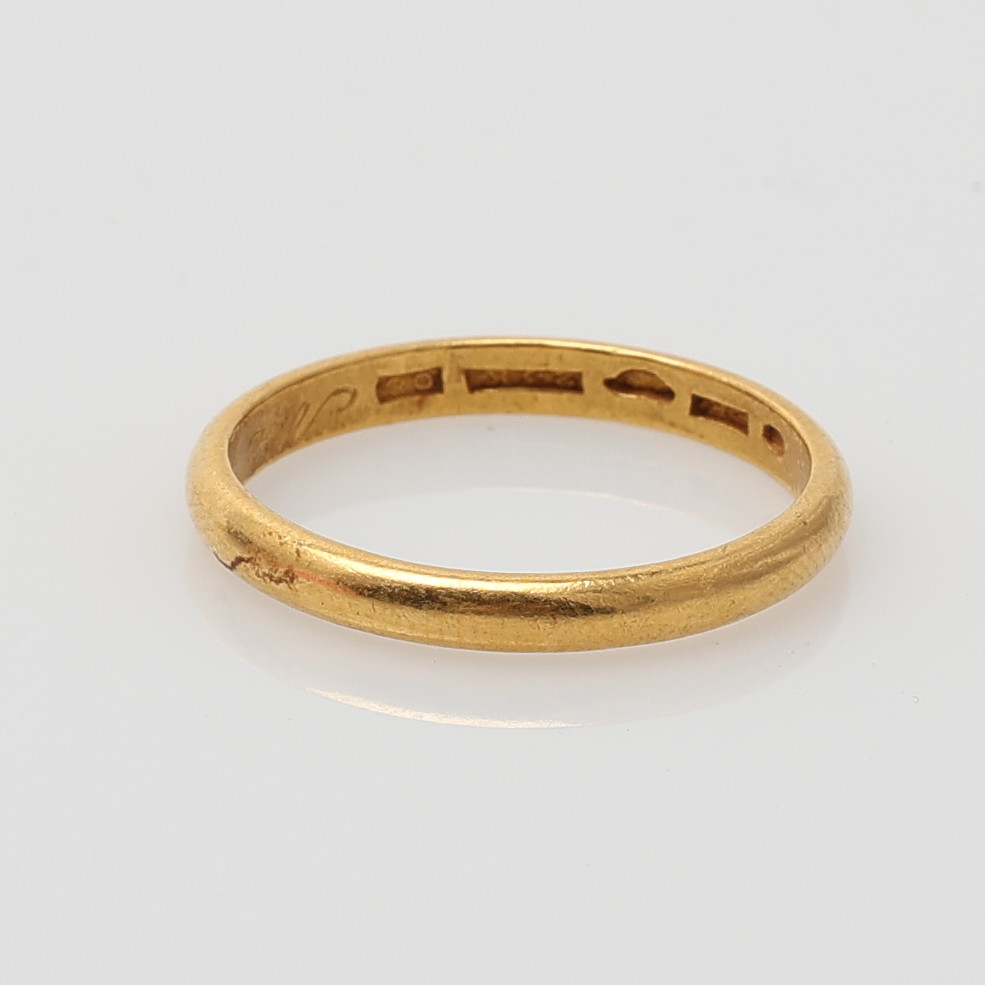 VIGSELRING, guld 18K.