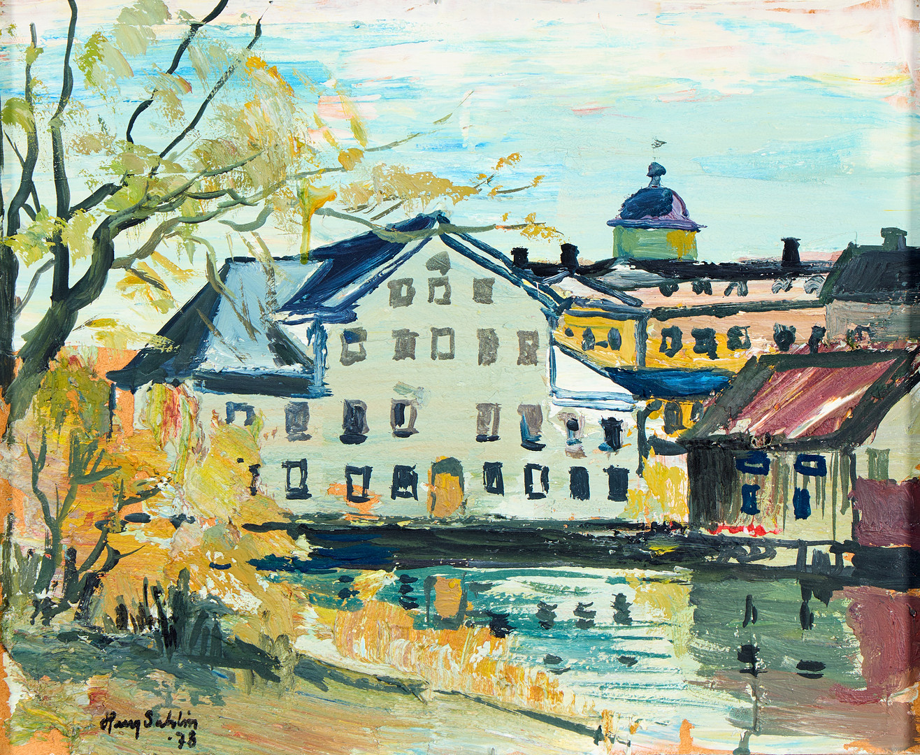 HARRY SAHLIN. Akademikvarnen, Uppsala.