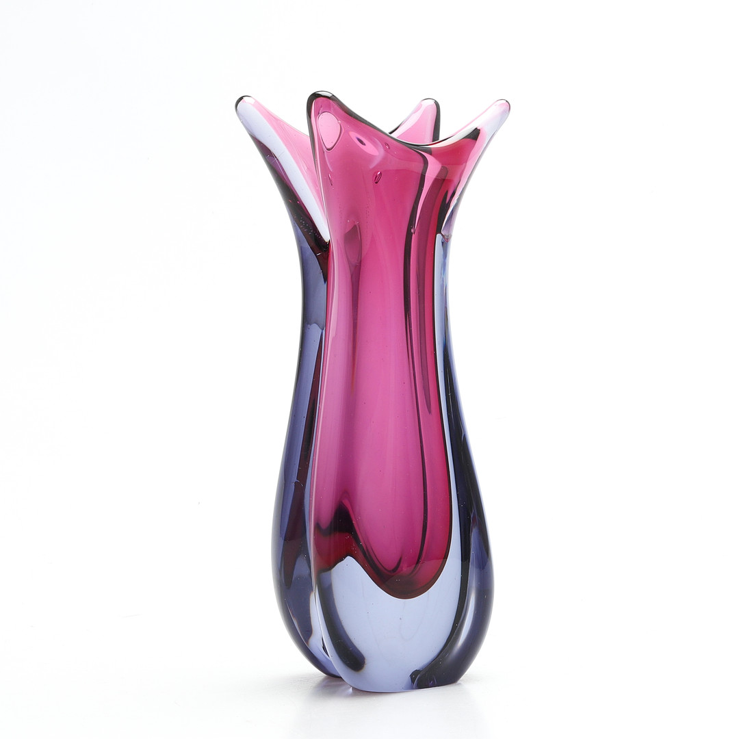 VAS, glas, Murano, Italien 1900-talets andra hälft.