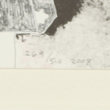 SIRGITTA REINIKAINEN. Färglitografi, signerad, numrerad 269/510 "Lyckoklöver" daterad 2008.