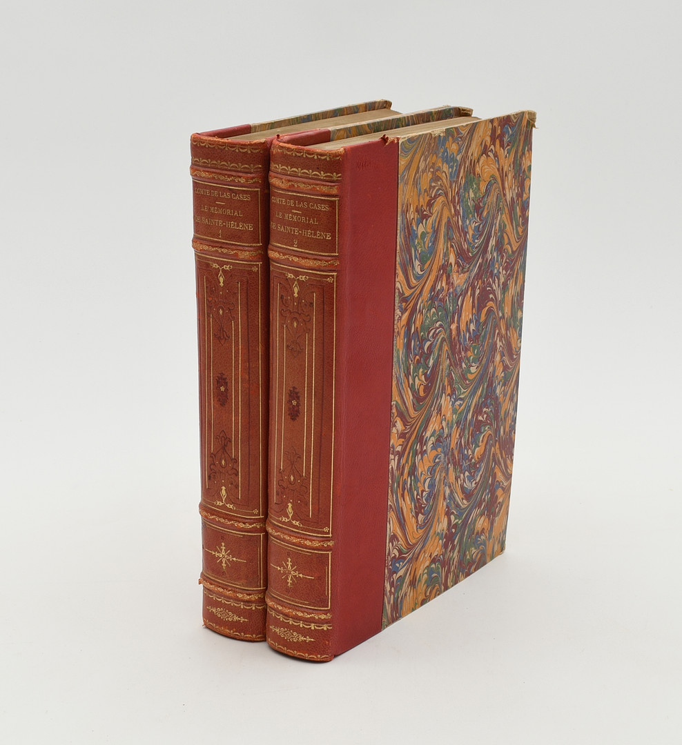 LE COMTE DE LAS CASES & LACROIX DÉSIRÉ. Le mémorial de Sainte-Hélène suivi de la biographie de maréchaux de Napoléon.