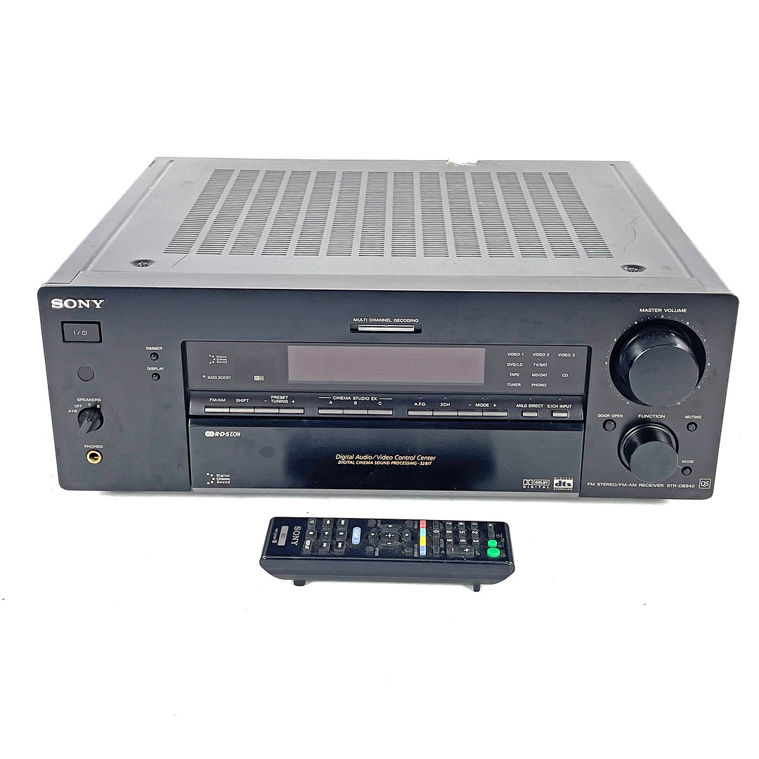 RECEIVER. Sony STR-DB940, QS-serien, med fjärrkontroll.