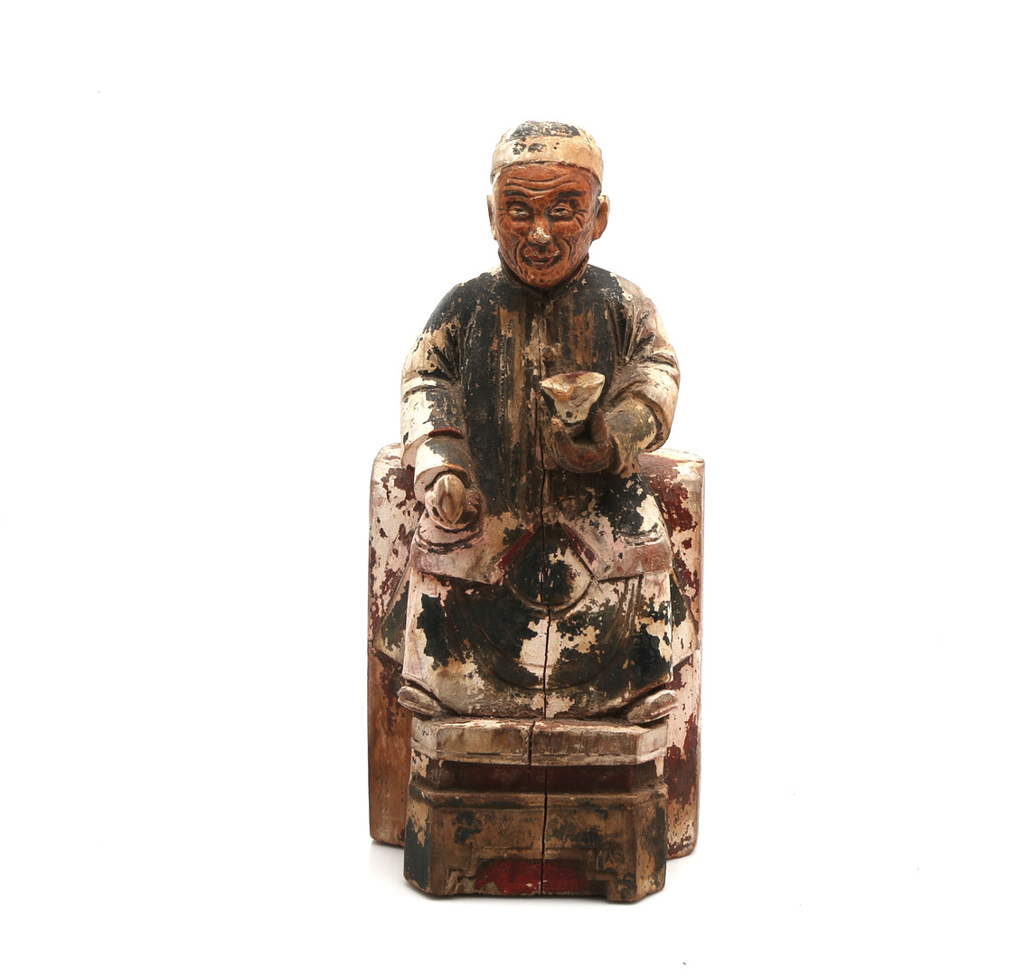 CHINESE SCHOOL FROM THE 18-19TH CENTURIES. Ancestor.