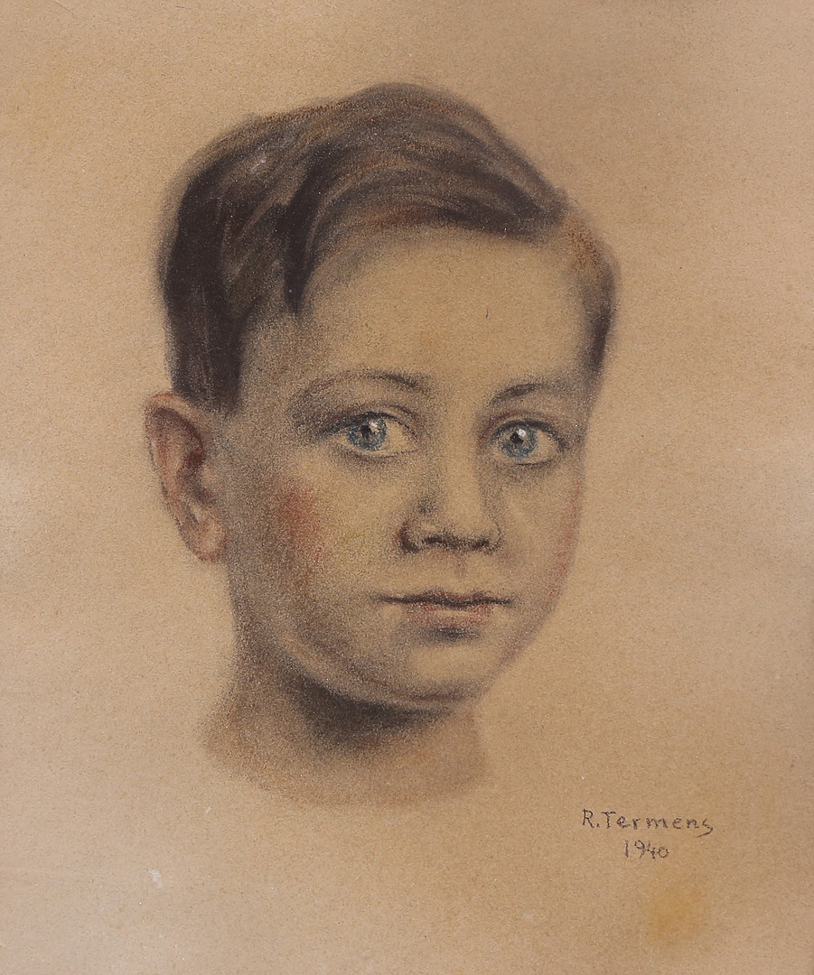RAMÓN TERMENS. Portrait of a boy.