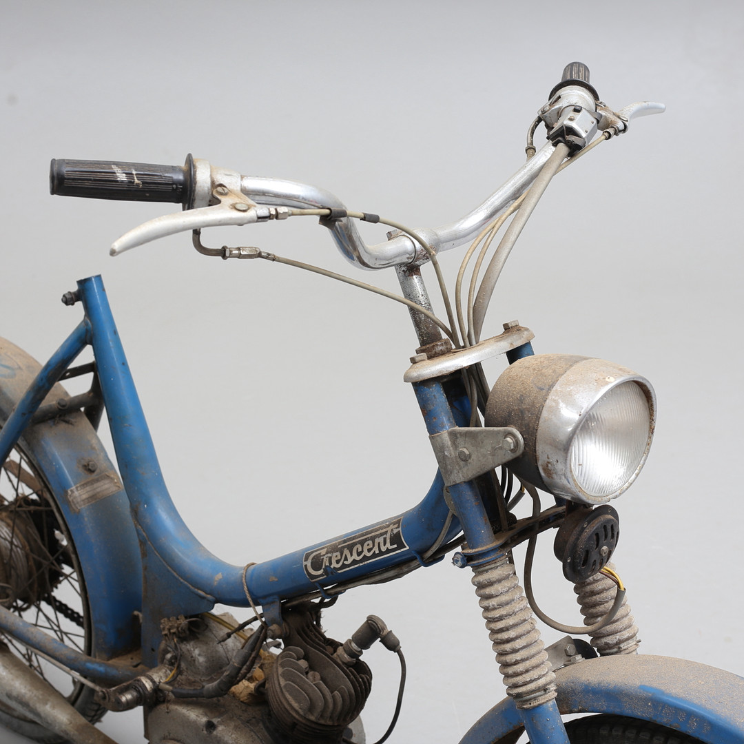 Bilder för 5000764. MOPED, renoveringsobjekt, Crescent 1237, motor ...