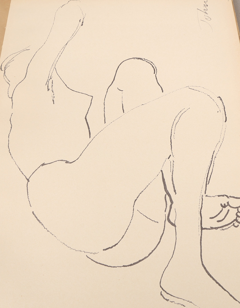 CECIL (LORD DAVID) "AUGUSTUS JOHN FIFTY-TWO DRAWINGS".