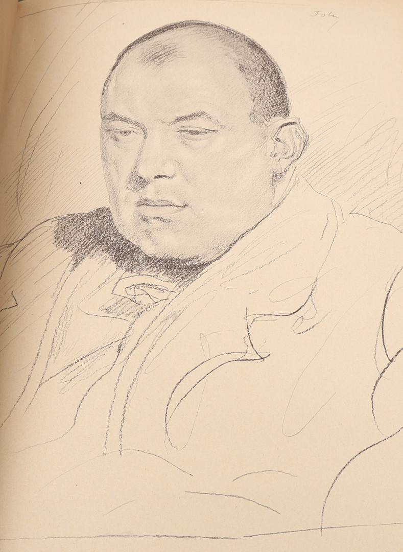 CECIL (LORD DAVID) "AUGUSTUS JOHN FIFTY-TWO DRAWINGS".