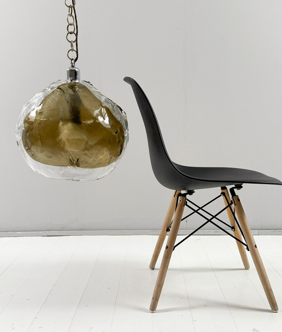 Deckenlampe/Hängelampe, Muranoglas Deutschland, 1960er Jahre.