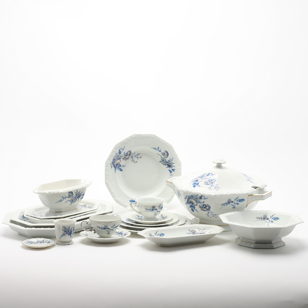 MATSERVIS, ca 93 delar, Rosenthal, 1900-tal.