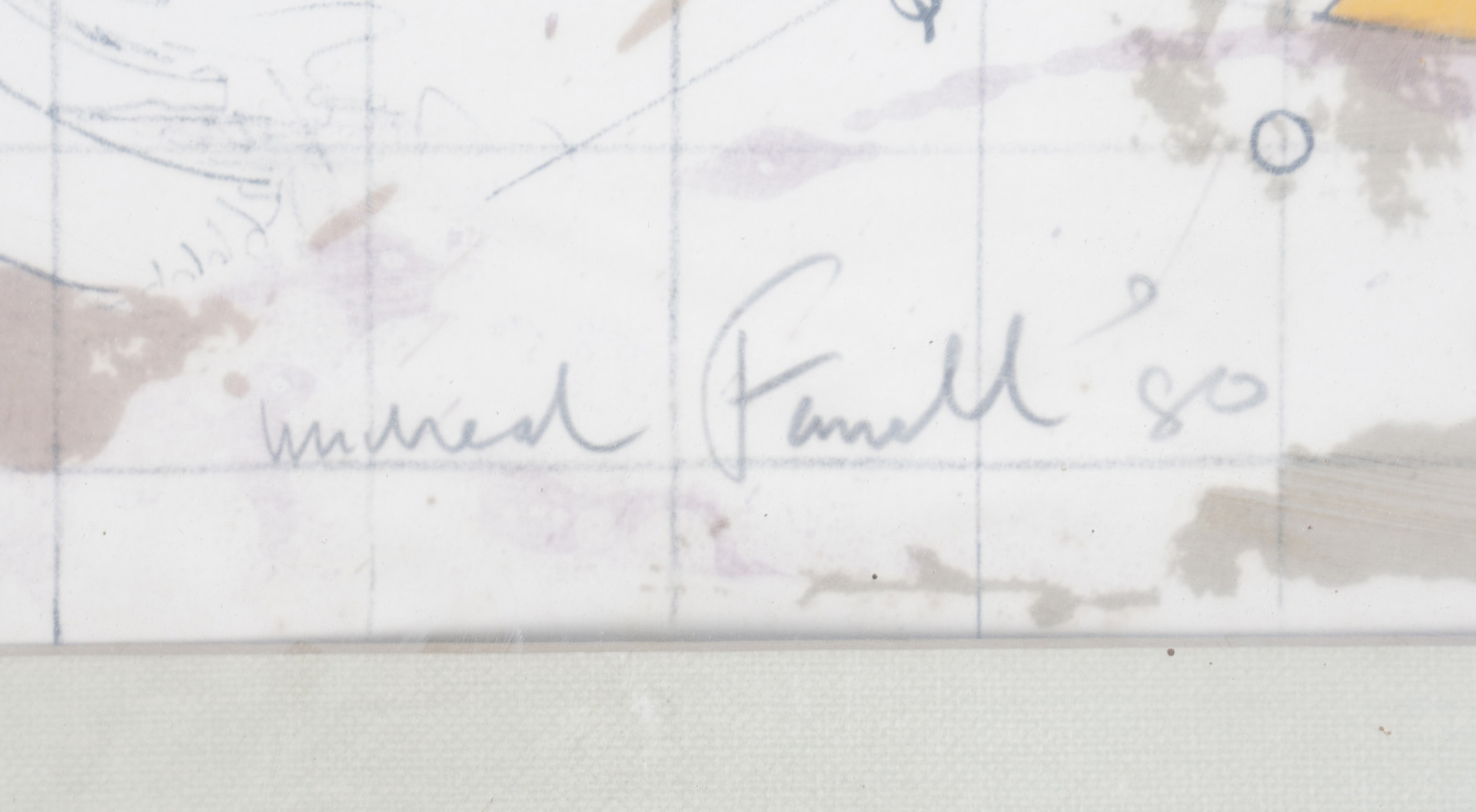 MICHAEL FARRELL (1940-2000), 'THE FUTURE STARTS HERE'.