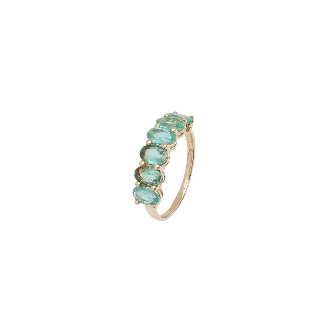 Emeralds ring.