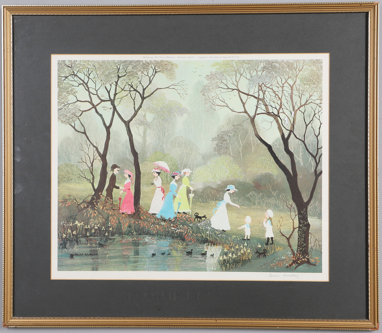 AFTER HELEN BRADLEY M.B.E (1900-1979). “ON A LOVELY SUMMERS DAY”.