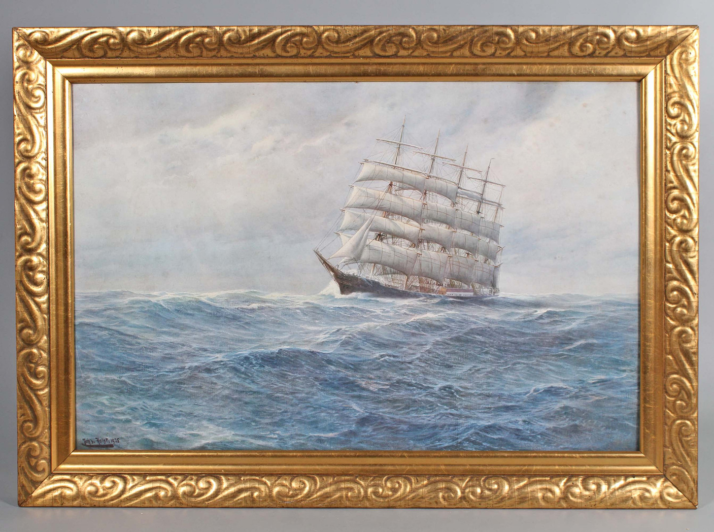 17. KNOTENFAHRT, Druck nach Johannes Holst.