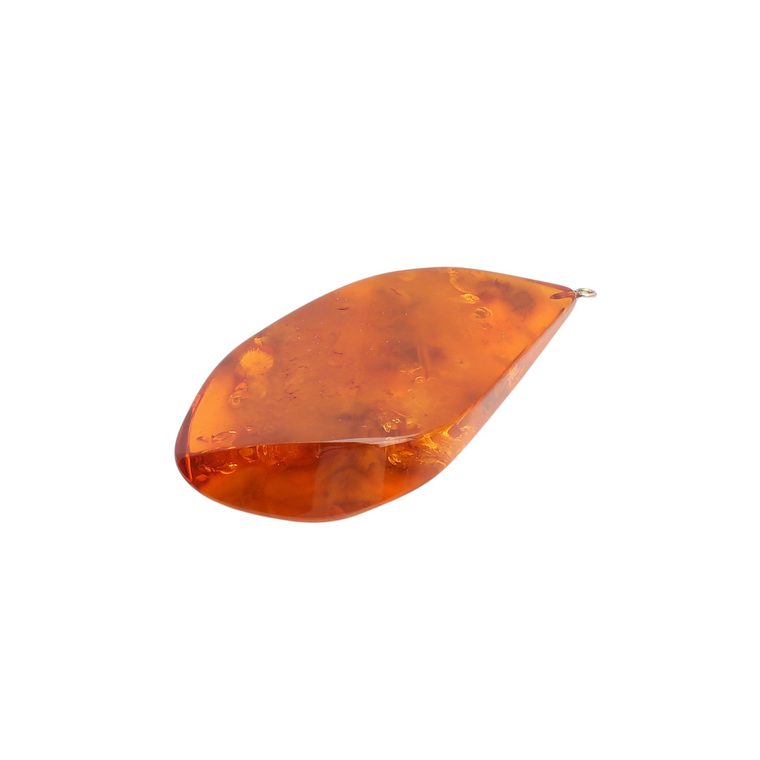 Large amber pendant.