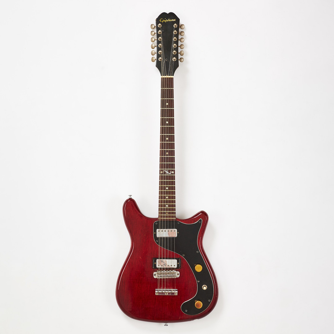 EPIPHONE, Wilshire XII, 12-string, cherry, c. 1967, with hard case