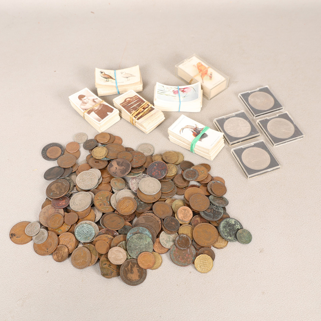 COLLECTION OF GB COINS.