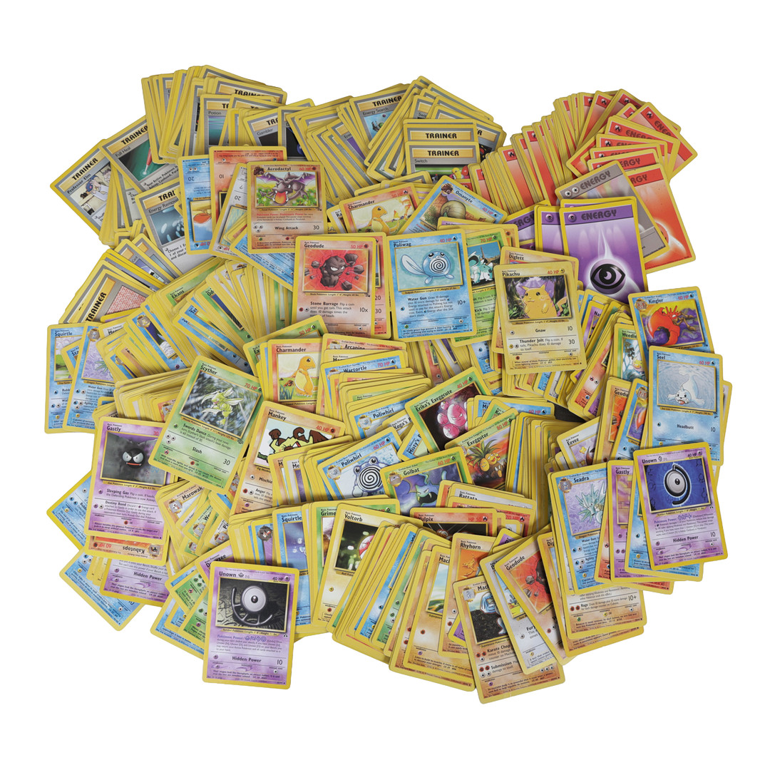 POKEMON; A LARGE COLLECTION OF VINTAGE POKEMON CARDS 1995-2002 (APPROX 750+ CARDS).