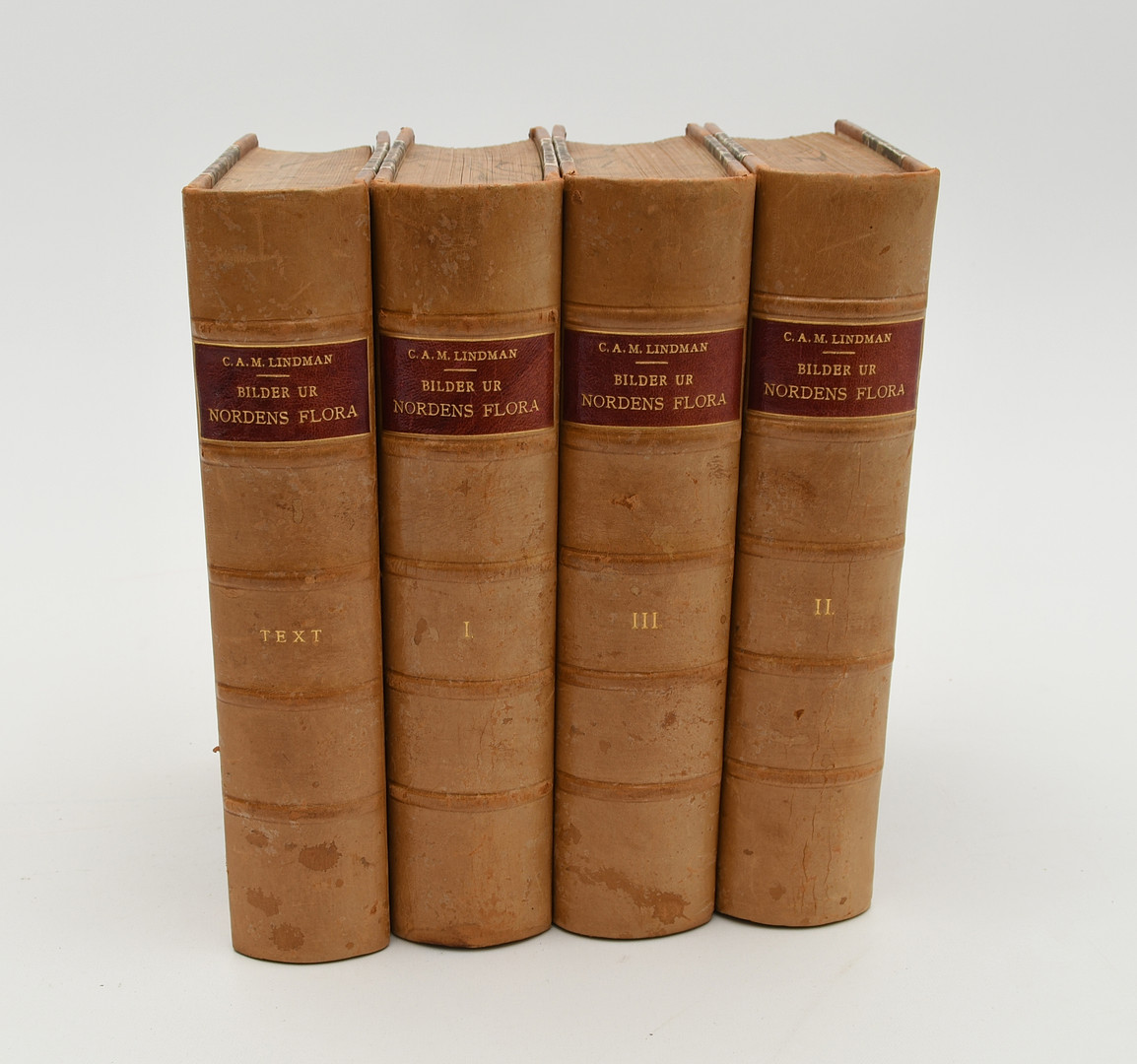 C. A. M. LINDMAN. Bilder ur Nordens flora 1-4. 1922-26.